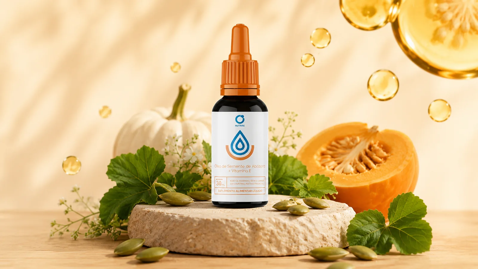 Defesa Inteligente para o Coração: Como o Óleo de Semente de Abóbora e a Vitamina E Contribuem para a Saúde Cardiovascular