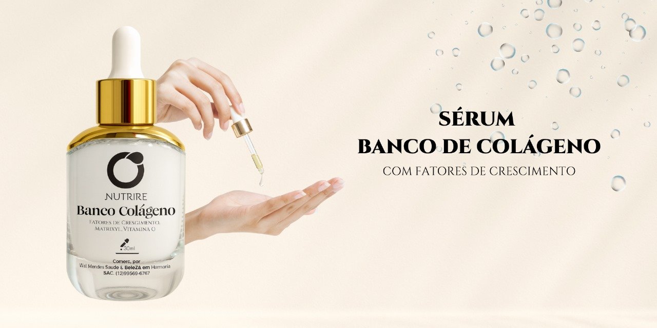 Após os 40, Seu Novo Banco de Investimentos é na Pele: Conheça o Banco de Colágeno NUTRIRE