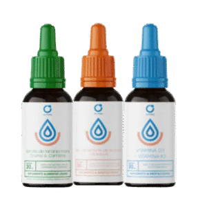 KIT LARANJA MORO - COLESTEROL - VIT D3 + K2